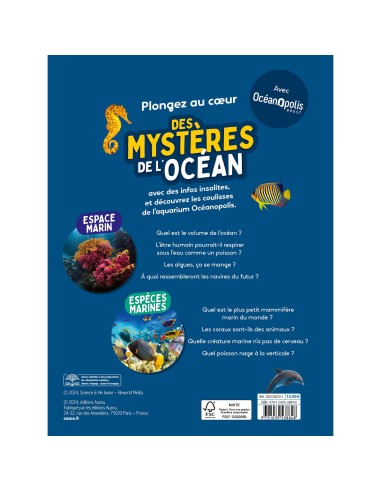 Les mystères de l'océan - Science & vie junior - Auzou