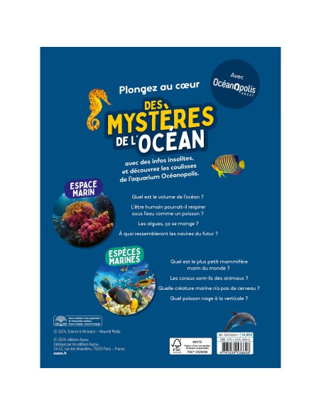 Les mystères de l'océan - Science & vie junior - Auzou