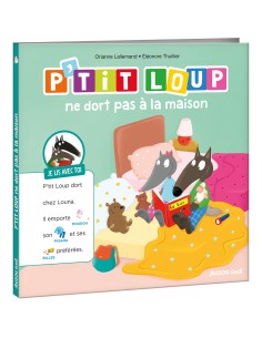 Je lis avec toi - P'tit Loup - P'tit Loup ne dort pas à la maison - Auzou