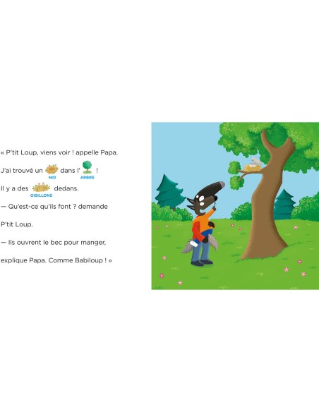 Je lis avec toi - P'tit Loup aime les bébés animaux - Auzou