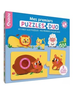 Mes premiers puzzle duo à toucher - Auzou
