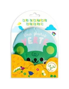 Comptines tissu accordéon - Une souris verte - Auzou