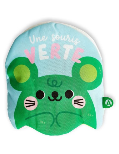 Comptines tissu accordéon - Une souris verte - Auzou