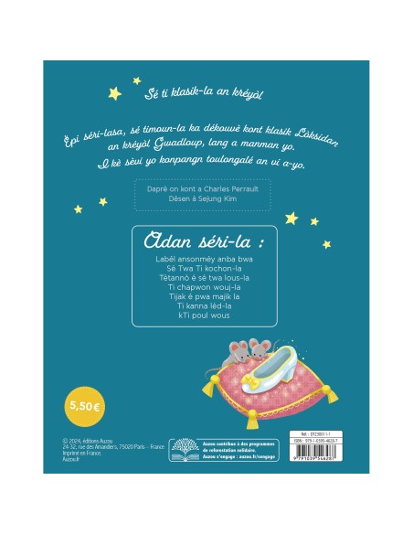 Les p'tits classiques - Cendrillon - Auzou