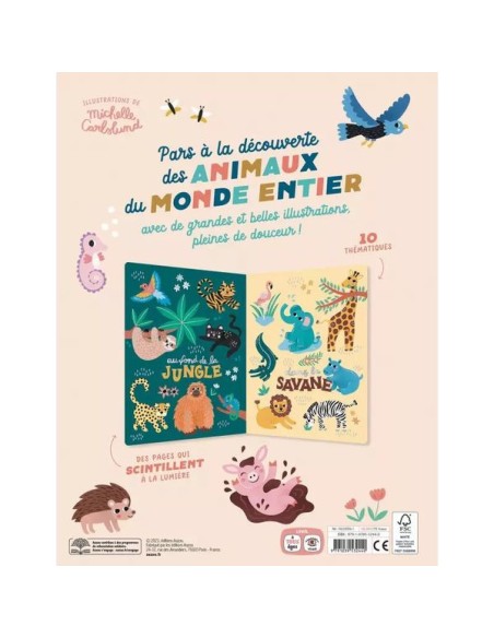 Mes 100 animaux à découvrir by Michelle Carlslund - Auzou