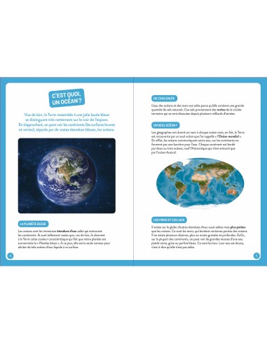 À la découverte des océans - Auzou