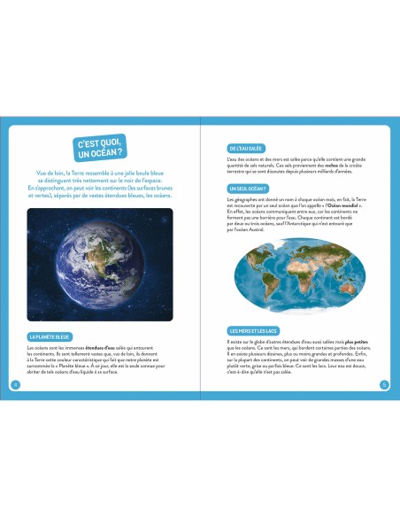 À la découverte des océans - Auzou