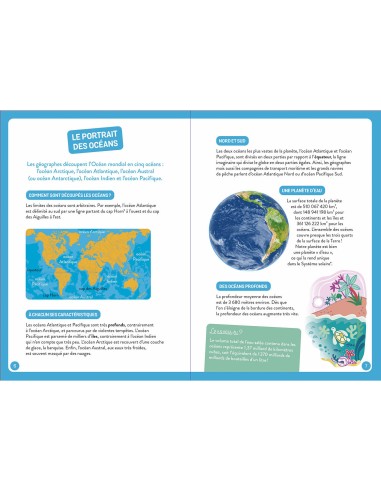 À la découverte des océans - Auzou