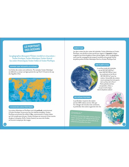 À la découverte des océans - Auzou