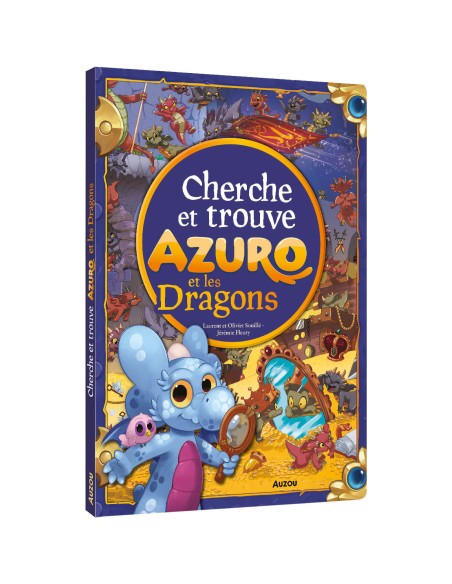 Cherche & trouve - Azuro et les dragons - Auzou