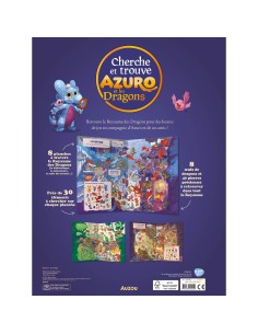 Cherche & trouve - Azuro et les dragons - Auzou 2