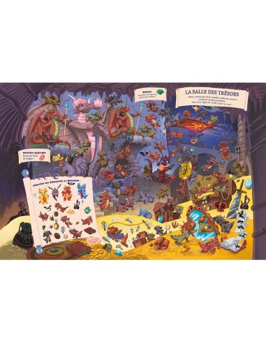 Cherche & trouve - Azuro et les dragons - Auzou