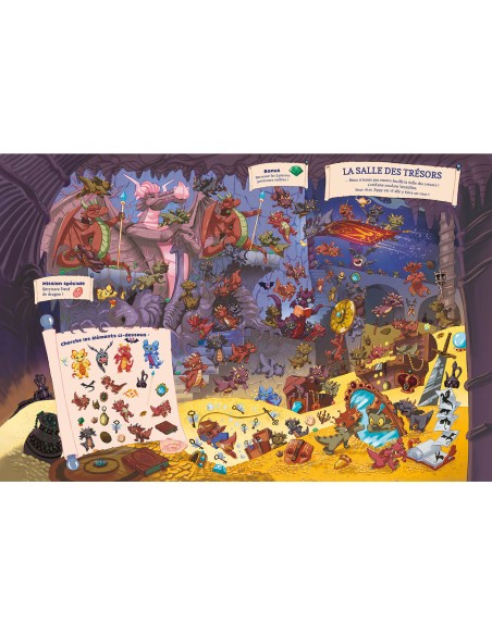 Cherche & trouve - Azuro et les dragons - Auzou