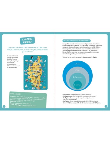 À la découverte de la corse - Auzou