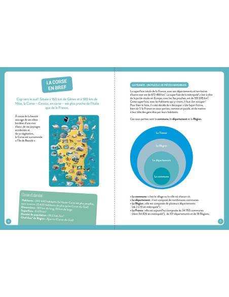 À la découverte de la corse - Auzou