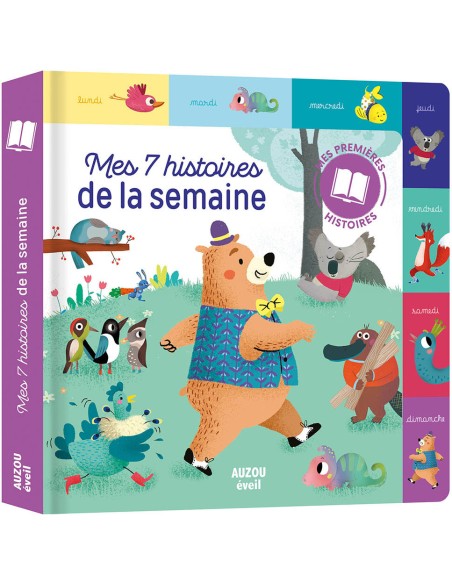 Mes 7 histoires de la semaine - Coffret memory - mes premières histoires - Auzou