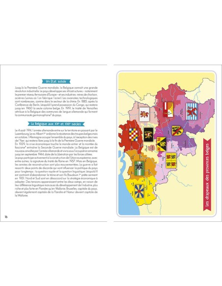 À la découverte de la belgique - Auzou