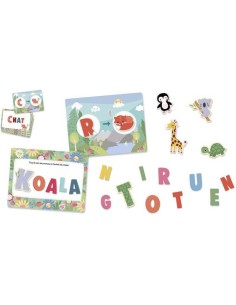 Mon petit coffret aimanté - abécédaire - Auzou 2