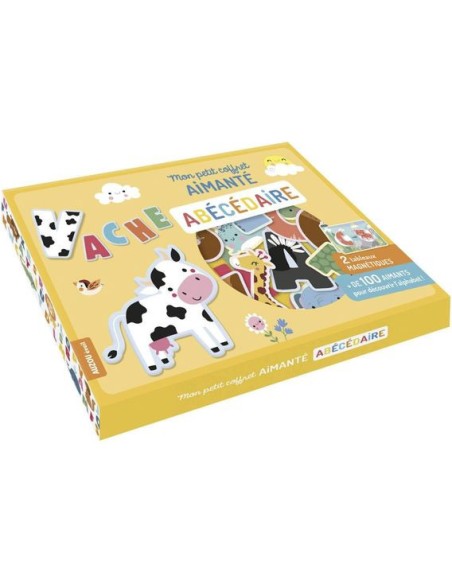 Mon petit coffret aimanté - abécédaire - Auzou