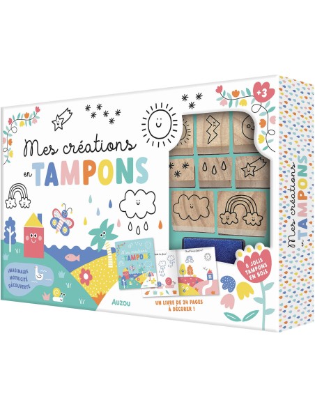 Mes créations en tampons - Auzou
