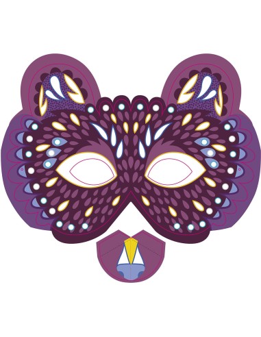 Ma pochette d'artiste - Masques pailletés - Auzou