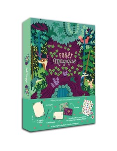 Mon set de correspondance Forêt magique - Papeterie - Auzou