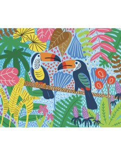 Ma pochette d'artiste - Mes cartes a gratter : jungle - Auzou 2