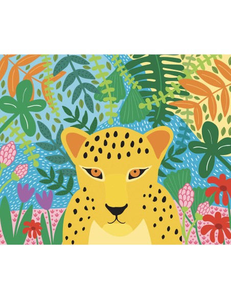 Ma pochette d'artiste - Mes cartes a gratter : jungle - Auzou