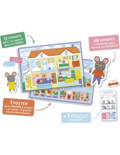 Ma pochette d'aimants - Mes p'tits rituels - Auzou 2