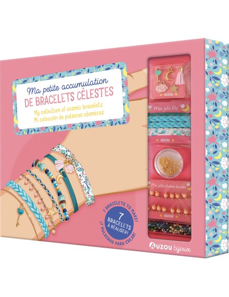 Ma boîte à bijoux - Ma petite accumulation de bracelets celestes - Auzou