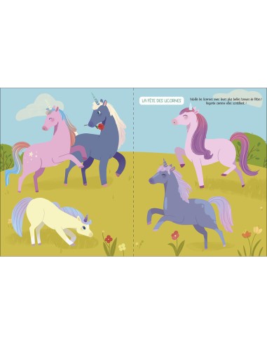 Mes 500 autocollants créatifs - Licornes - Auzou