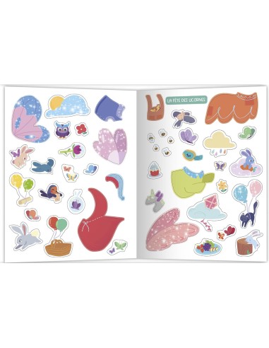 Mes 500 autocollants créatifs - Licornes - Auzou