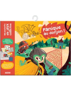 Ma pochette de jeux collective - panique au donjon ! - Auzou