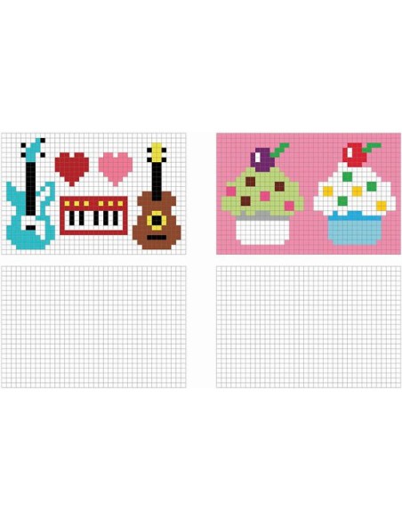 Mes grands coloriages - Pixels 2 - Auzou