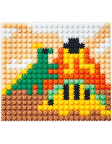 Mes créations en pixels - Dinosaures - Auzou