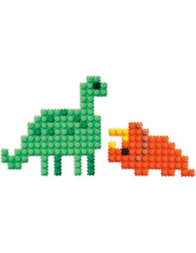 Mes créations en pixels - Dinosaures - Auzou
