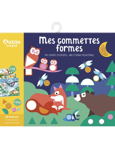 Mes gommettes formes - Auzou