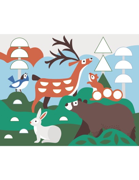 Mes gommettes formes - Auzou