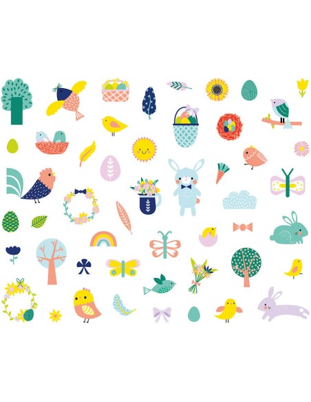 Ma pochette d'artiste - Mes décorations à colorier - Pâques - Auzou