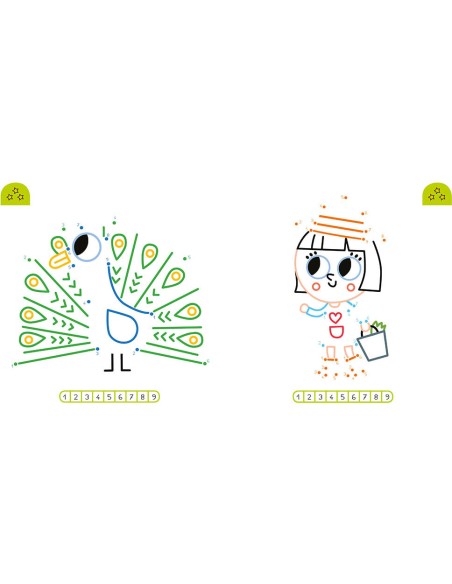 Mes premiers coloriages - Points à relier - La ferme - Auzou