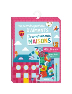 Ma pochette d'aimants - Je construis mes maisons - Auzou