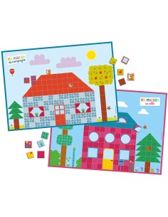 Ma pochette d'aimants - Je construis mes maisons - Auzou 2