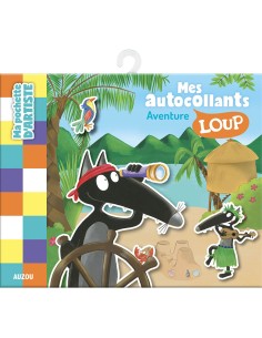 Ma pochette d'artiste - Ma pochette d'autocollants loup - Aventure - Auzou