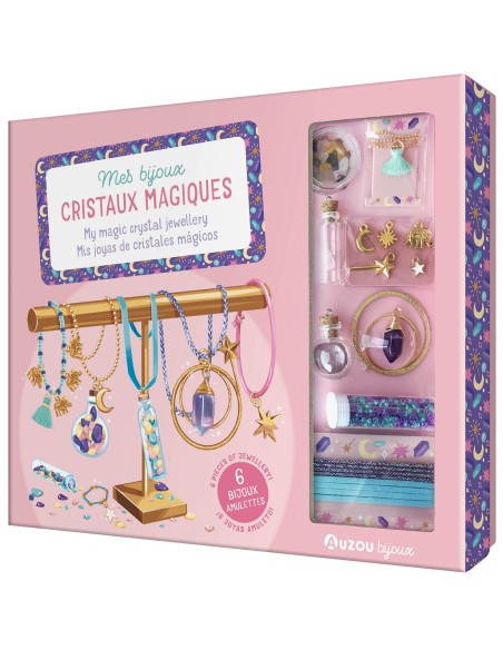Ma boîte à bijoux - Mes bijoux cristaux magiques - Auzou