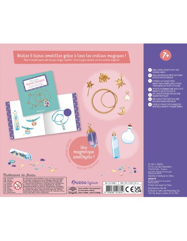 Ma boîte à bijoux - Mes bijoux cristaux magiques - Auzou