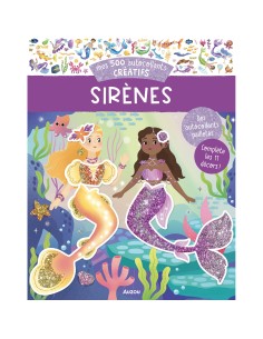 Mes 500 autocollants créatifs - Sirènes - Auzou