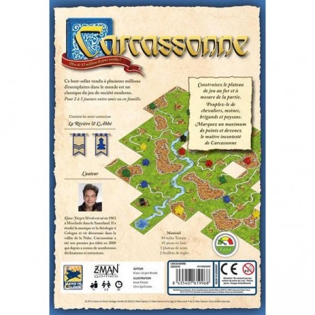 Jeu de société Carcassonne - Asmodee
