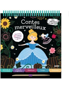 Mes tableaux à gratter - Contes merveilleux - Auzou