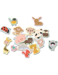 Ma pochette de gommettes - 100 animaux mignons - Auzou 2