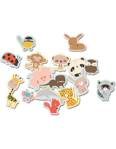 Ma pochette de gommettes - 100 animaux mignons - Auzou